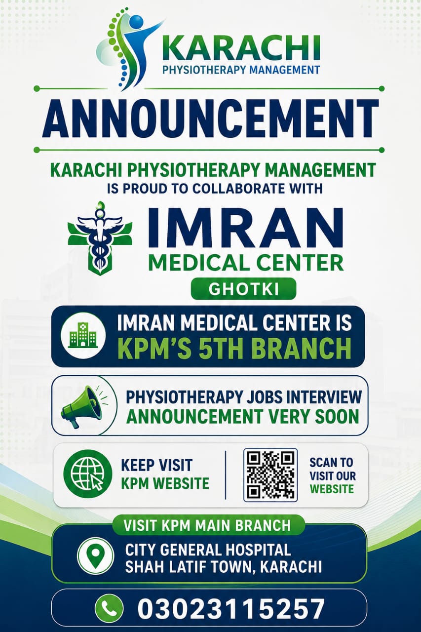 🎉 Karachi Physiotherapy Management Expands to Ghotki – Welcome Our 5th Branch!
