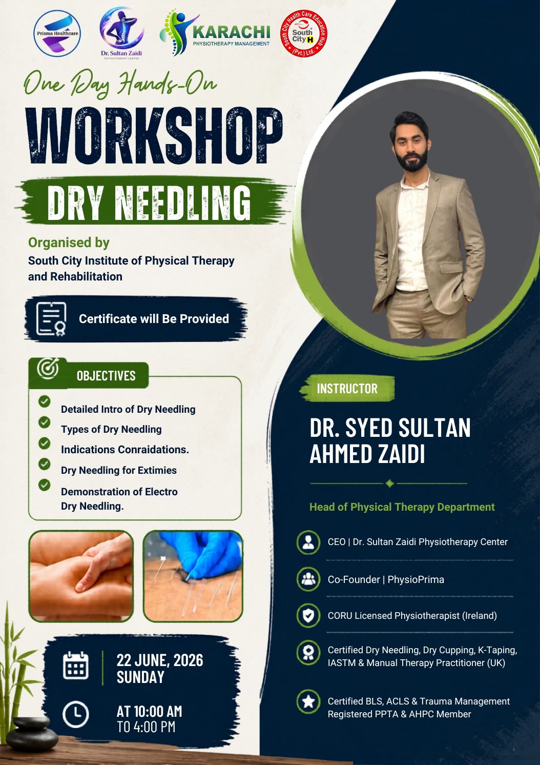 📢 One Day Hands-On Workshop – Dry Needling