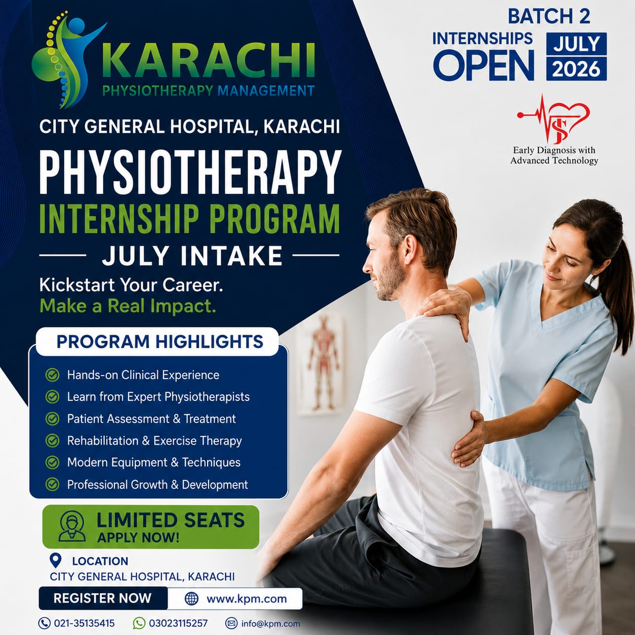 City General Hospital Physiotherapy Internship Program